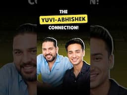 Abhishek Sharma or Yuvraj Singh? | Yuvi - Abhishek ka connection #cricket #youtubeshorts #shorts