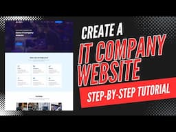 How To Create An IT Company Website in WordPress 🔥 - (IT Company Website Design Tutorial!)