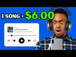 Earn $600 Listening To Music (Make Money Online From Home 2025)