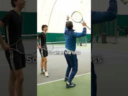 The secret to a deadly kick serve! 🤫🔥🎾 #tennis #tennisserve #tenniscoach #coachmouratoglou