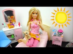 الروتين الصباحي لباربي ألعاب بنات Barbie Morning Routine