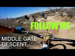 FOLLOW ME ! Middle Gate Descent   4K