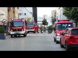 Feuerwehreinsatz in der Heidenheimer Grabenstraße