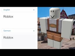 Roblox in different languages meme