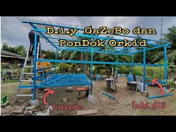 diy gazebo dan pondok orkid 009