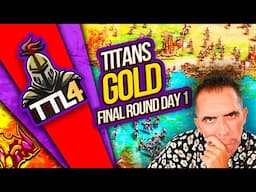 TITANS GOLD LEAGUE 4 FINAL ROUND DAY ONE #ageofempires2 #aoe2 (04/02/2025)