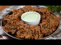 الباكورة  بالخضروات اللذيذة! مقرمشة بخطوات بسيطة ومكونات متوفرة!  Quick and Easy Vegetable Pakora