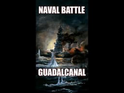 Naval battle of Guadalcanal #ww2 #navalhistory #navalbattles #worldwar2 #pacificwar #pacifictheater