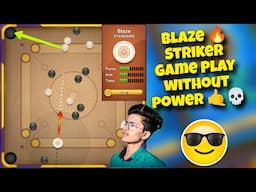 Blaze Strike Game play In carrom pool 😵 | Carrom Pool Hard Game play 🔥| Gaming Nazim