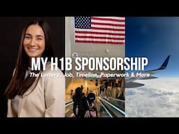 How I got my H1B Visa Sponsorship 🇺🇸✈️