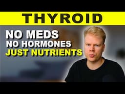 How To Increase Thyroid Function Naturally (Without Hormones)