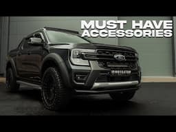 Ford Ranger 2023+ Accessories - Light Bars, Tonneaus, Bed Slides, Wheel Arches, Alloys & More