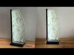 How to make lamp - Resin Art