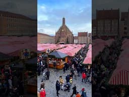 Nuremberg Christmas Market! #christmas #nuremberg #germany #travel #christmasmarket #fyp #shorts