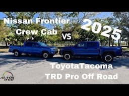 Toyota Tacoma vs Nissan Frontier 2025 ¿Con cúal te quedas?