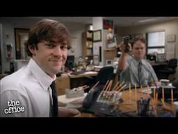 The Office but it’s just Jim and Dwight’s desks -  The Office US