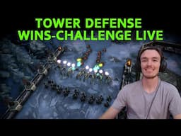 5 Ranked Wins IN A ROW, 1 Classic, 1 Line Tower Wars Win, 1 Squadron Win LIVE CHALLENGE