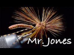 Mr. Jones - Cranefly Extended Body Dry - Fly Tying Directions - Tied by Charlie Craven