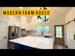 Walk Thru of A Beautiful Modern Farmhouse