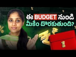 Stocks which can benefit from Union Budget 2025 | Union Budget 2025 Highlights in Telugu