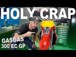 This GP Version is actually WORTH it - 2025 GasGas EC 300 GP - Intro and full weight