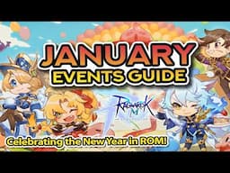 JANUARY 2025 Events Guide: Let's Celebrate the New Year in ROM! ~ Ragnarok M: Eternal Love