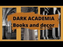 DARK ACADEMIA DECOR: library edition