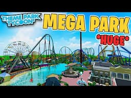 NEW Six Flags MEGA PARK Theme Park Tycoon 2