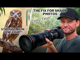 SHARP Photos in LOW LIGHT - What You Have been MISSING!