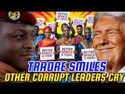 Ibrahim Traore & Trump Unite for a Better Africa: A Bold Vision While Corrupt Leaders Panic"