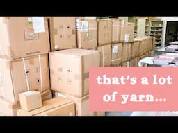 Studio VLOG: CLOSING a Hand Dyed Yarn Collection! (& launching spring tonals)