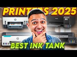 Best Ink Tank Printer 2025⚡️All-In-One Ink Tank Printers Under Every Budget !! 🔥