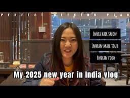 How Korean girl spend new year in India 🇮🇳🇰🇷