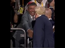 A Handshake with Trump at GOP Convention in Milwaukee, WI