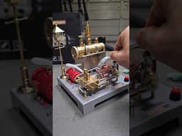 MINI STEAM ENGINE WITH GENERATOR STREET LIGHT!