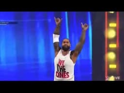 WWE Smackdown Jimmy Uso vs Solo Sikoa Match Gameplay With Hindi Commentry - WWE 2K24