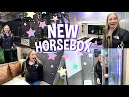 MY NEW HORSE BOX! LORRY TOUR!