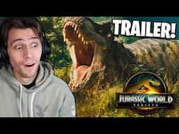 Jurassic World Rebirth (2025) Official Trailer REACTION!!