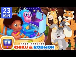 Fact Friends Chiku & Robmon   The Jungle Dance Party + More Fun Facts Videos For Kids by ChuChu TV