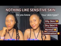 HOW TO KNOW YOUR SKIN TYPE AT HOME 🧖‍♀️ how to check skin type at home,oily skin,dry skin#skincare