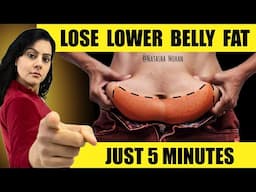 Do This 5 Minutes & Watch Your Stubborn Lower Belly Fat Burn Off | Lower Belly Fat Workout