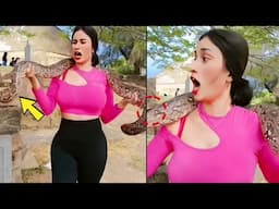 लड़किया रील्स के चक्कर में कुछ भी कर सकती 🤪 | Funny Moments (Part-20)