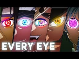 Every “Special” Eye In Anime Explained