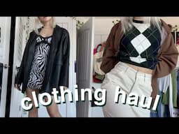 new clothes (try on) haul