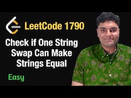 Check if One String Swap Can Make Strings Equal - Leetcode 1790 - Python