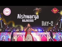 Aishwarya Majmudar || Rangtaali 2024 || Garba Mahotsav || Day - 2 || Borivali West || MHB Colony ||