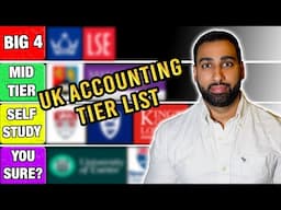 UK Accounting & Finance Degree Tier List - Chartered Accountant Reviews