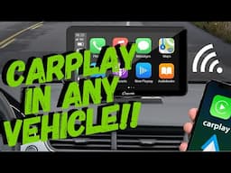 apple carplay in any vehicle!!! EASY!!