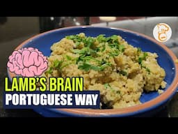 Lamb's brain , Portuguese way | Mioleira frita