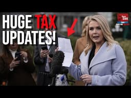 URGENT TAX UPDATE: Karoline Leavitt’s SHOCKING White House Briefing!